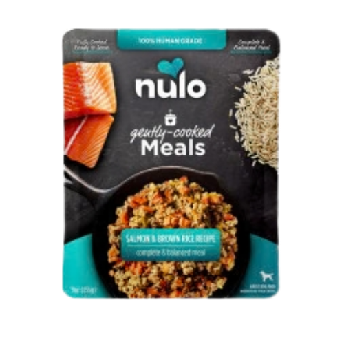 Nulo Gently-Cooked Meals Salmon & Brown Rice Recipe Adult Dog Food