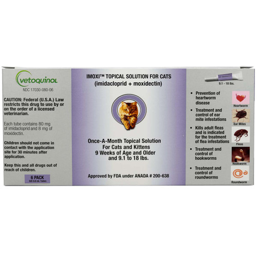 Imoxi TOPICAL SOLN for Cats