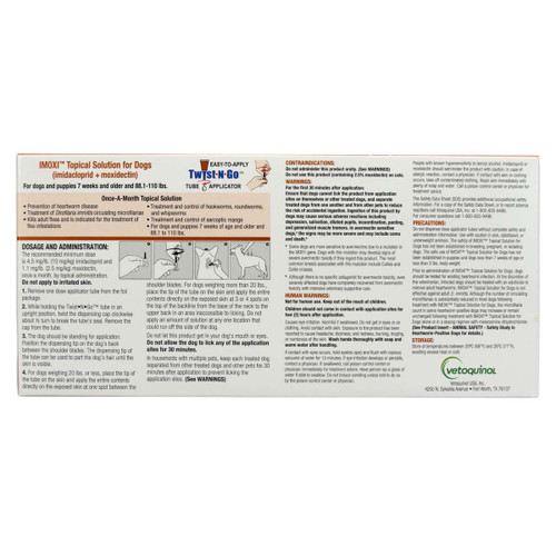 Imoxi TOPICAL SOLN for Dogs