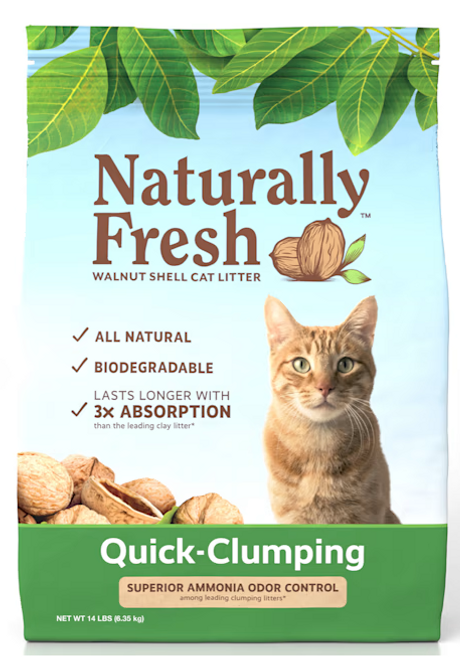 Naturally Fresh Walnut-Based Quick Clumping Cat Litter 