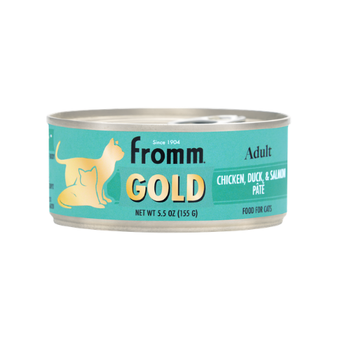 Fromm Adult Gold Chicken, Duck & Salmon Pate Canned Cat Food