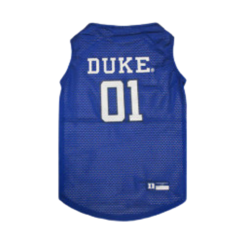 Pets First Duke Blue Devils Basketball Mesh Pet Jersey