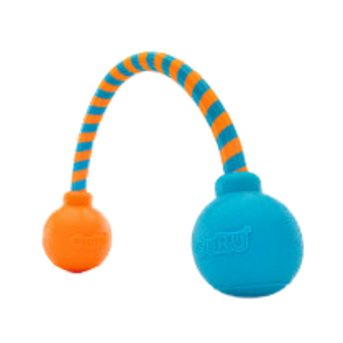 Guru Squeaking Rope Dog Toy 