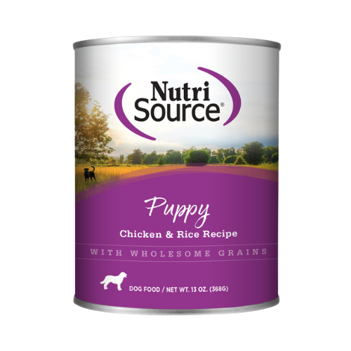Nutrisource Puppy Chicken & Rice Formula Canned Dog Food