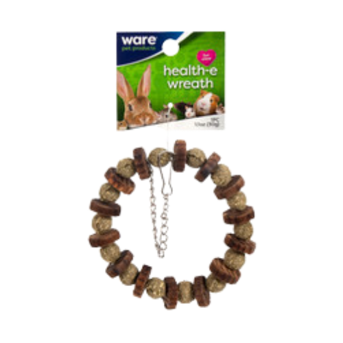 Ware Health-e Wreath Small Animal Chew Toy 8.5 in