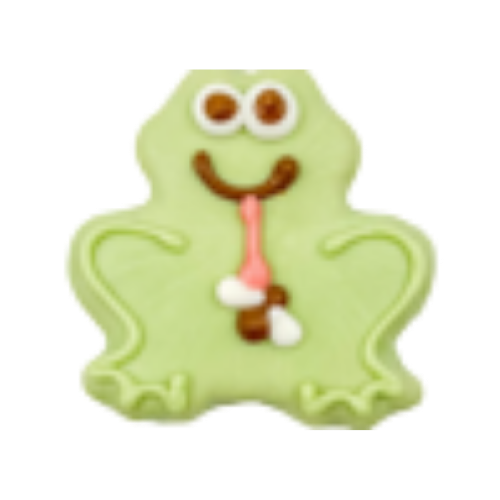 Bosco & Roxy Spring Frog With Fly Dog Cookie Treat 