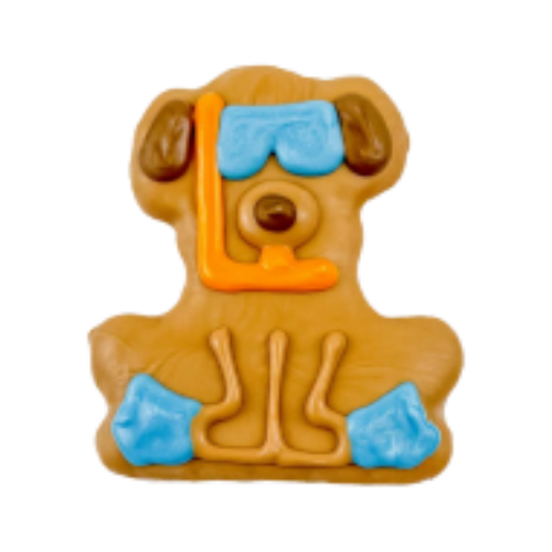Bosco & Roxy Summer Pool Party Deep Pool Diver Dog Treat Cookie 