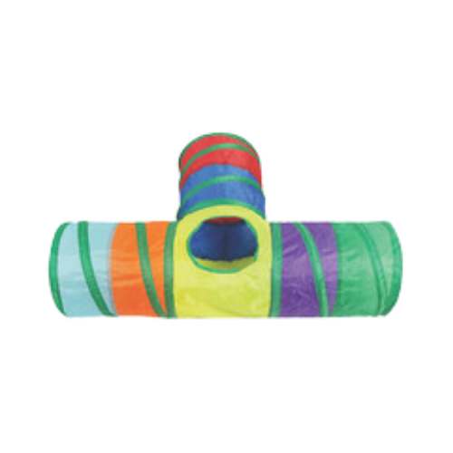 Pet Obsession Meow-n-Roll Pop-Open 3-Way Play Tunnel Cat Toy 