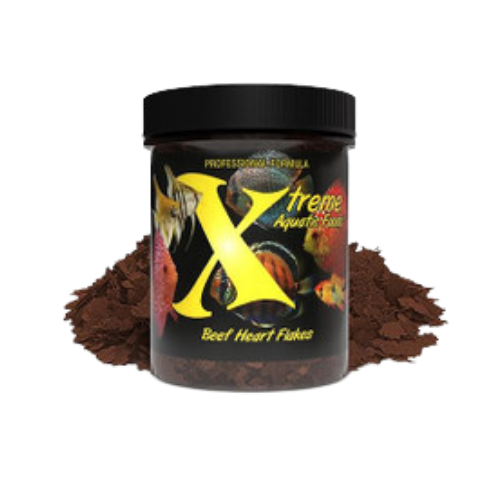 Xtreme Aquatics Beef Heart Flakes Tropical & Freshwater Fish Food