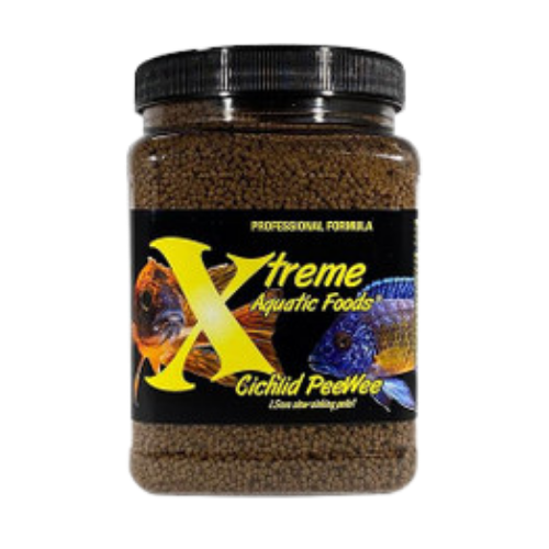 Xtreme Aquatics Cichlid Peewee 1.5 mm Pellets Fish Food
