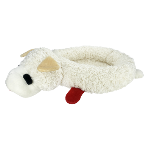 Multipet Plush Lamb Chop Pet Bed 27 in