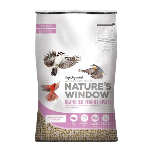 Nature's Window Blanched Peanut Splits Wild Bird Food