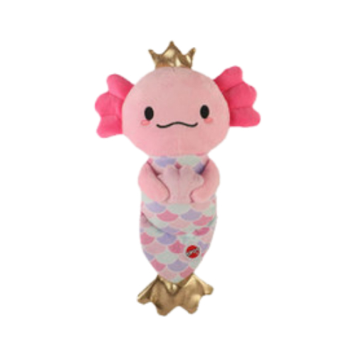 Spot Axolotl Mermaid Plush Dog Toy 10 in