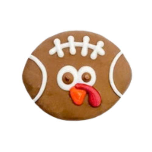 Bosco & Roxy Fall Turkey Football Dog Cookie Treat 