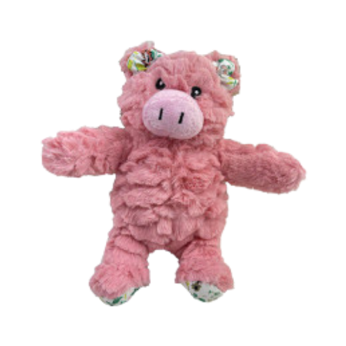 Petlou Pig Plush Dog Toy 9 in