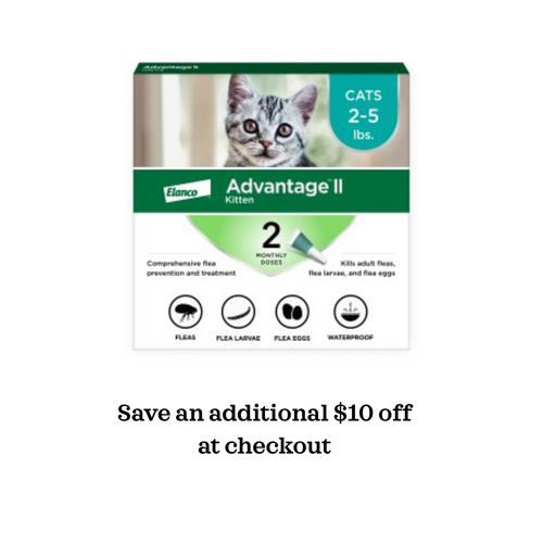 Advantage Topical Flea Treatment for Kittens 2 pk