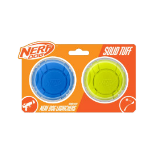 Nerf Sonic Ball Durable Dog Toy 2 pk