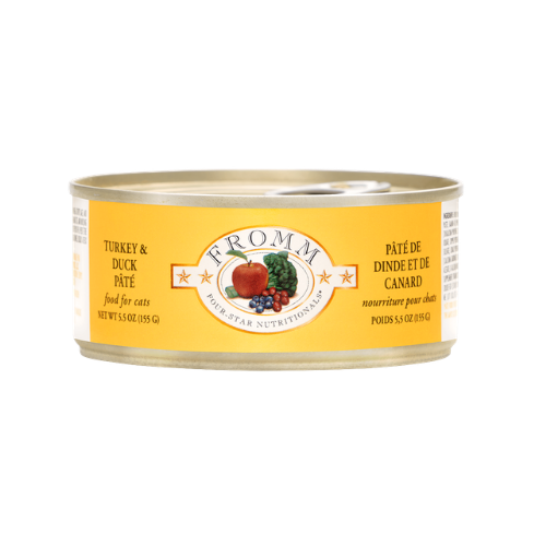 Fromm Four-Star Turkey & Duck Pate Canned Cat Food