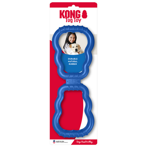Kong Old Glory Natural Rubber Tug Dog Toy M