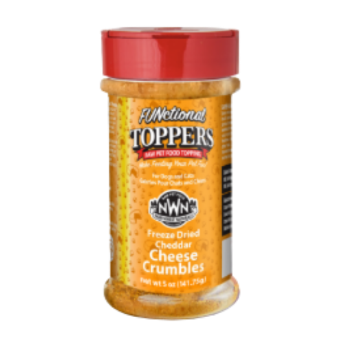 Northwest Naturals Freeze Dried Cheddar Cheese Crumbles Pet Food Topper 5 oz