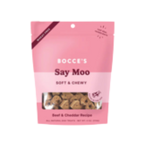 Bocce Say Moo Soft & Chewy Dog Treats 6 oz
