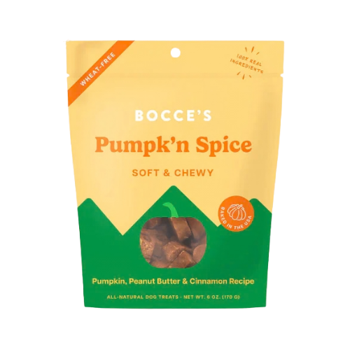 Bocce Pumpk'n Spice Soft & Chewy Dog Treats 6 oz