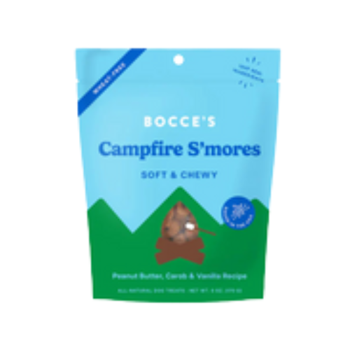 Bocce Campfire S'mores Soft & Chewy Dog Treats 6 oz
