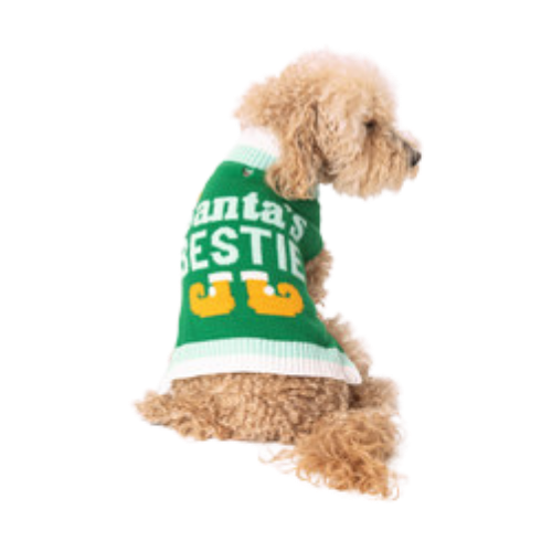 Pet Obsession Holiday Santa's Bestie Pet Sweater