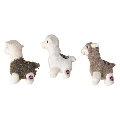 Spot Lil Spots Yo Lama Plush Dog Toy, Assorted 5.5 in