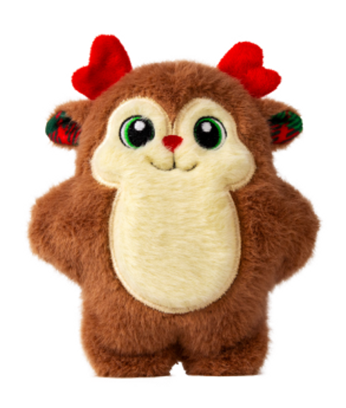 Kong Holiday Snuzzles Reindeer Plush Dog Toy M