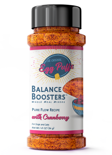 Magic Dust Balance Boosters Whole Meal Mixers Pure Flow Recipe with Cranberry for Dogs & Cats 1 oz