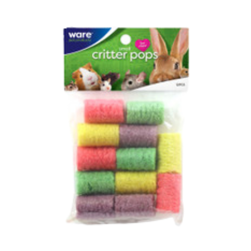 Ware Small Critter Rice Pops Small Animal Treats 12 ct