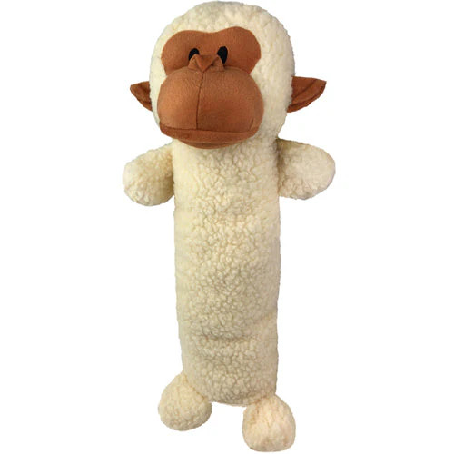 Petlou Monkey Stick Plush Dog Toy 26 in