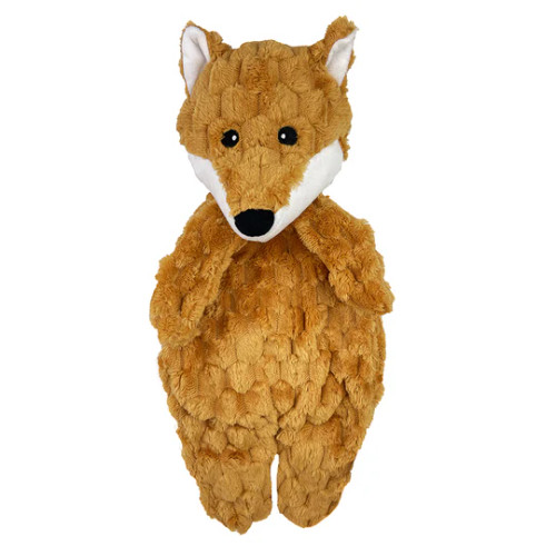 Petlou Fuzzy Friends- Fox Plush Dog Toy 16 in