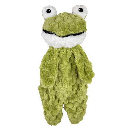Petlou Fuzzy Friends- Frog Plush Dog Toy 16 in