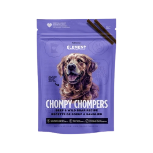 Nutrisource Beef & Wild Boar Chompy Chompers Dog Treats 6 oz