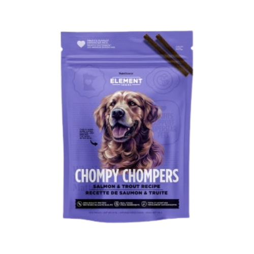 Nutrisource Salmon & Trout Chompy Chompers Dog Treats 6 oz