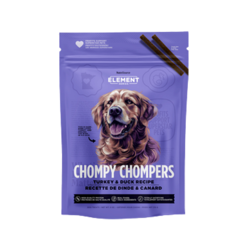 Nutrisource Turkey & Duck Chompy Chompers Dog Treats 6 oz