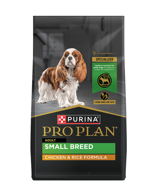 Purina Pro Plan Adult Small Breed Chicken & Rice Formula Dry Dog Food 6 lb