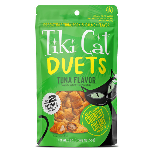 Tiki Cat Duets Tuna Flavor Cat Treats 2 oz