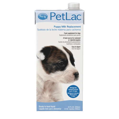 Petag PetLac Liquid for Puppies Ready-to-Feed Milk Replacer 32 oz Petag PetLac Liquid for Puppies Ready-to-Feed Milk Replacer 32 oz
