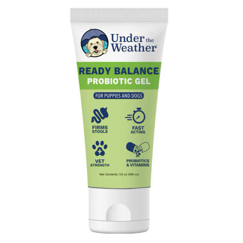 Under The Weather Ready Balance Probiotic Gel for Puppies & Dogs 3.5 oz
