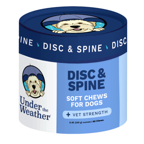 Under The Weather Disc & Spine Soft Chews for Dogs 60 ct