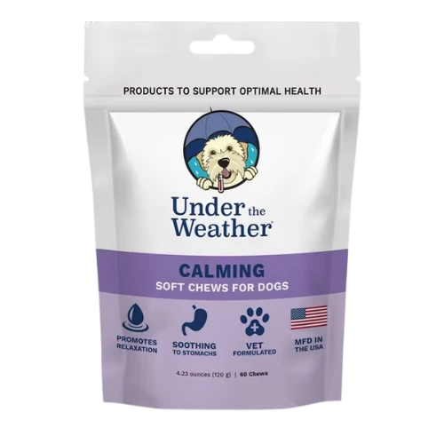 Under The Weather Calming Soft Chews for Dogs 60 ct