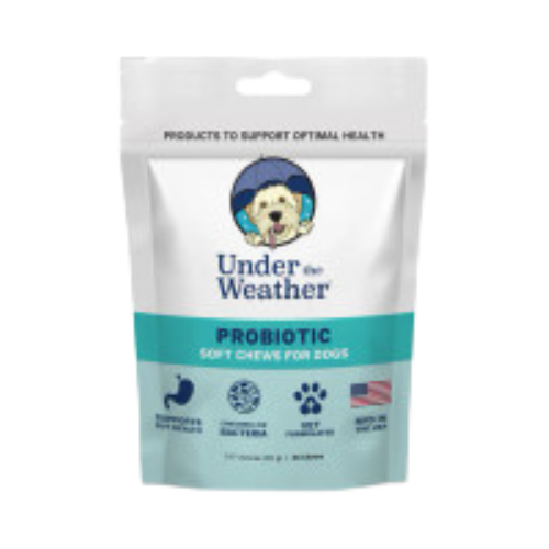 Under The Weather Probiotic Soft Chews for Dogs 60 ct