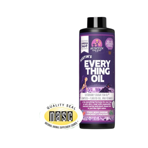 Austin & Kat Austin's Everything Liquid Omega Oil Skin & Coat Supplement for Dog & Cats 16 oz