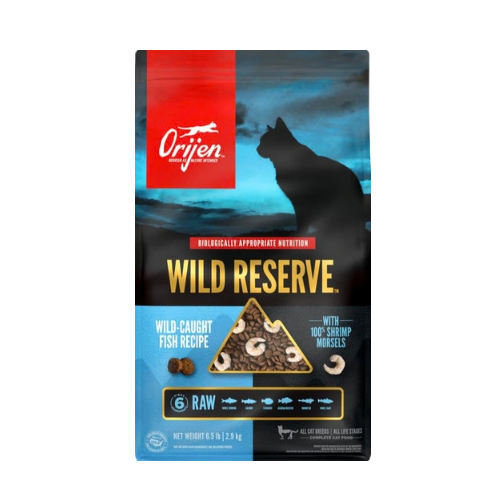 Orijen Wild Reserve Wild Caught Fish Recipe with Shrimp Morsels Dry Cat Food 6.5 lb