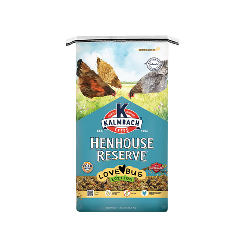 Kalmbach Feeds Henhouse Reserve Love Bug for Chickens and Poultry 30 lb