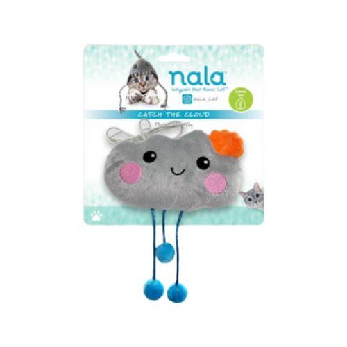 Nala Catch the Cloud Catnip Doorknob Dangler Cat Toy 