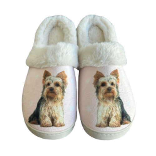 E & S Imports Yorkie Snugg Slippers
